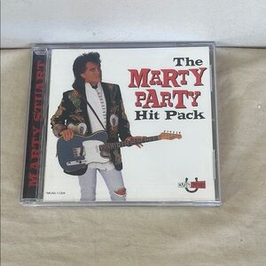 ⭐️ The Marty Party Hit Pack CD 1995 MCA Universal Country Music Stuart Digital